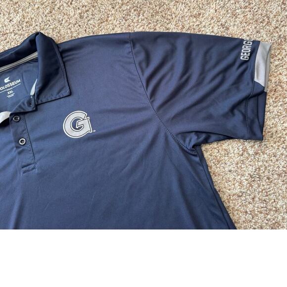 GEORGETOWN COLOSSEUM MEN'S Golf Polo/Shirt XXL, Lightweight Performance Material - Picture 6 of 9